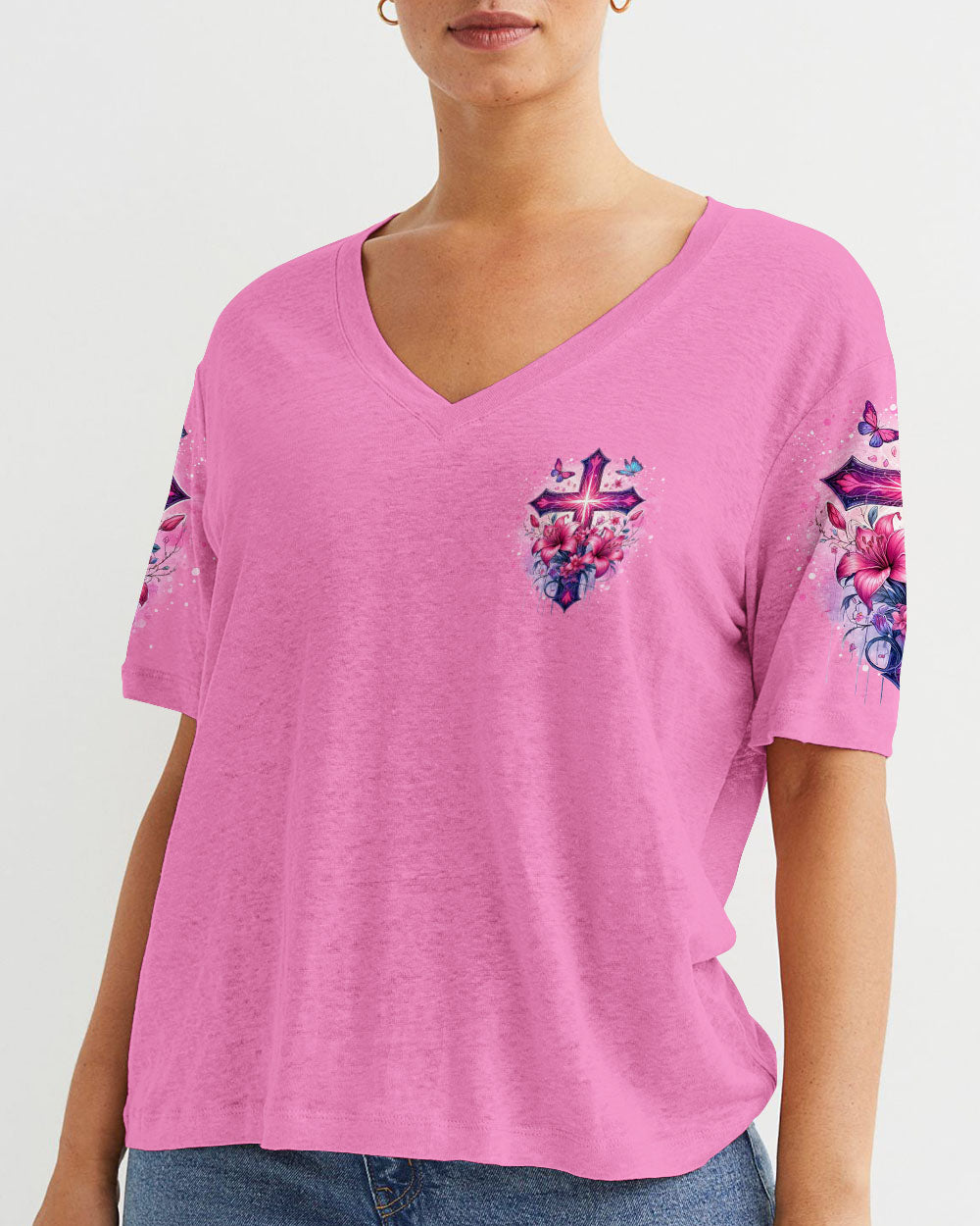 Blessed Is She Who Has Believed Women's All Over Print Shirt - Tyqy1206243