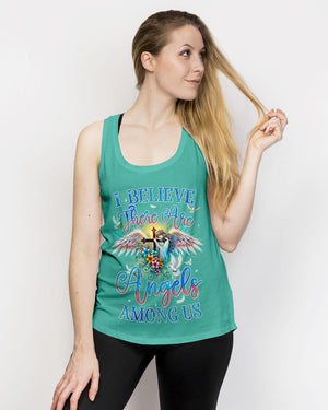 I Believe There Are Angels Among Us Women's All Over Print Shirt - Tyqy1208241