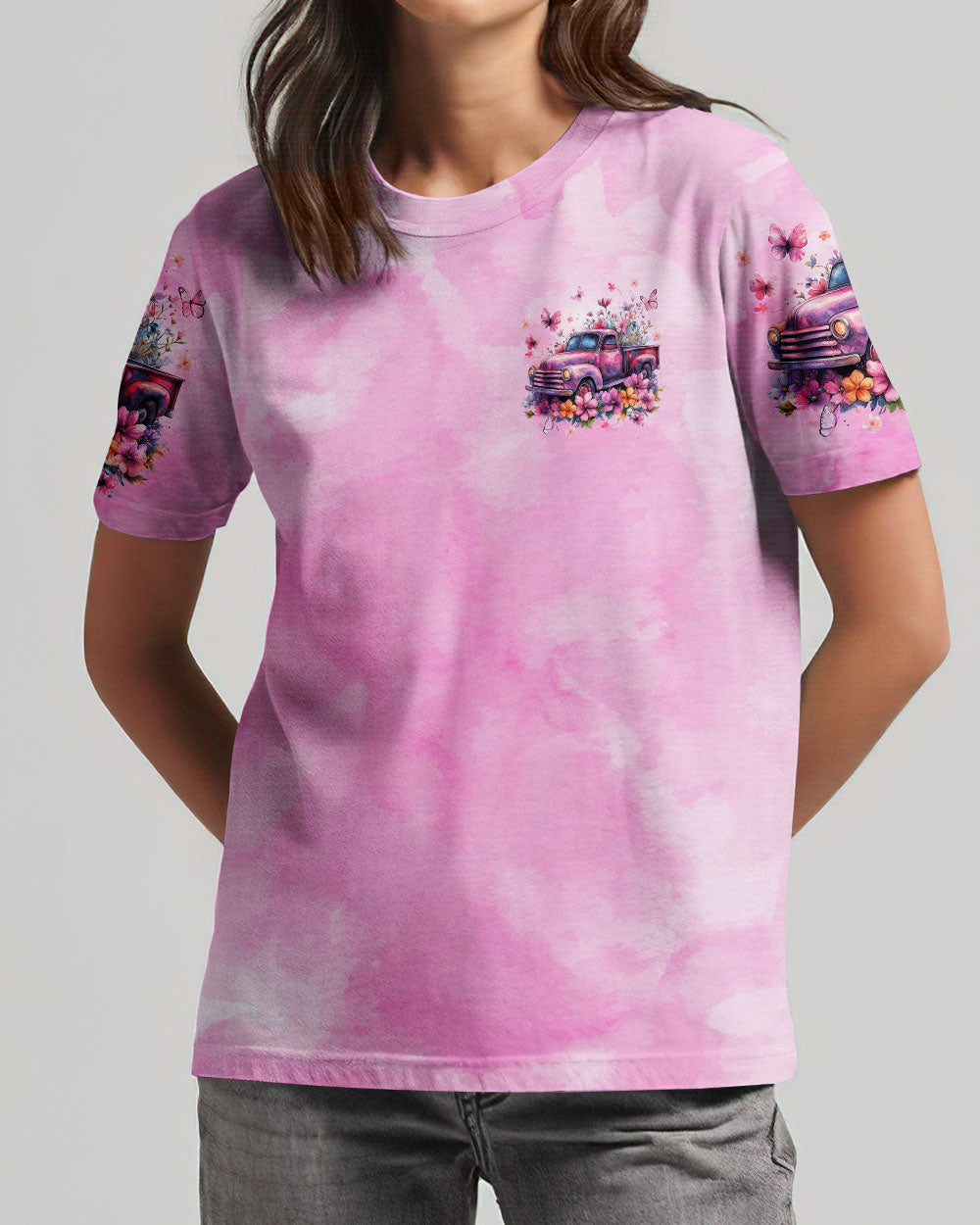 Jesus Take The Wheel Women's All Over Print Shirt - Tyqy1212244
