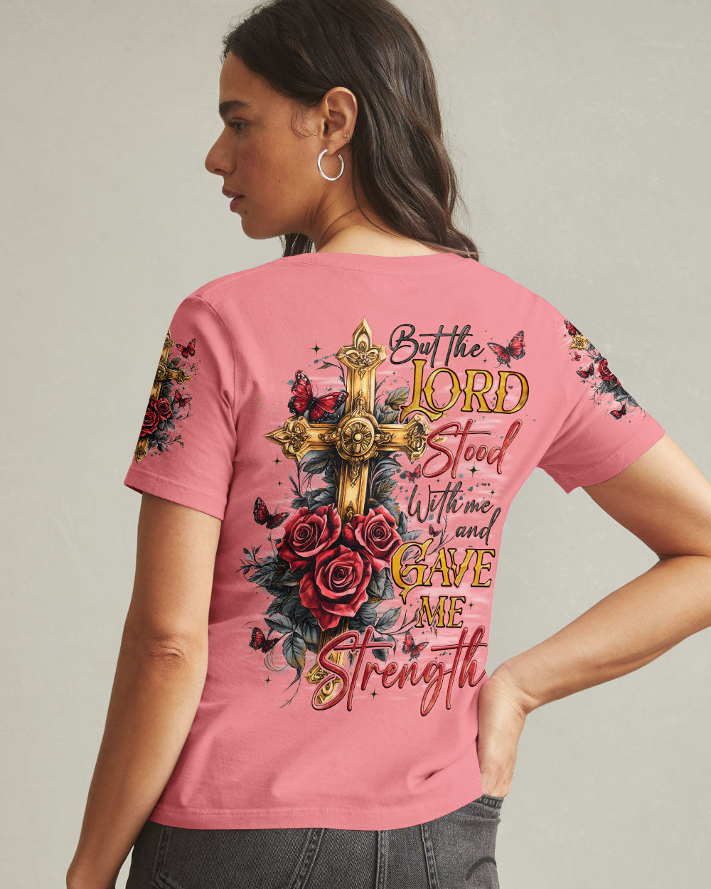 Lord Stood With Me Women's All Over Print Shirt - Tyqy1301251