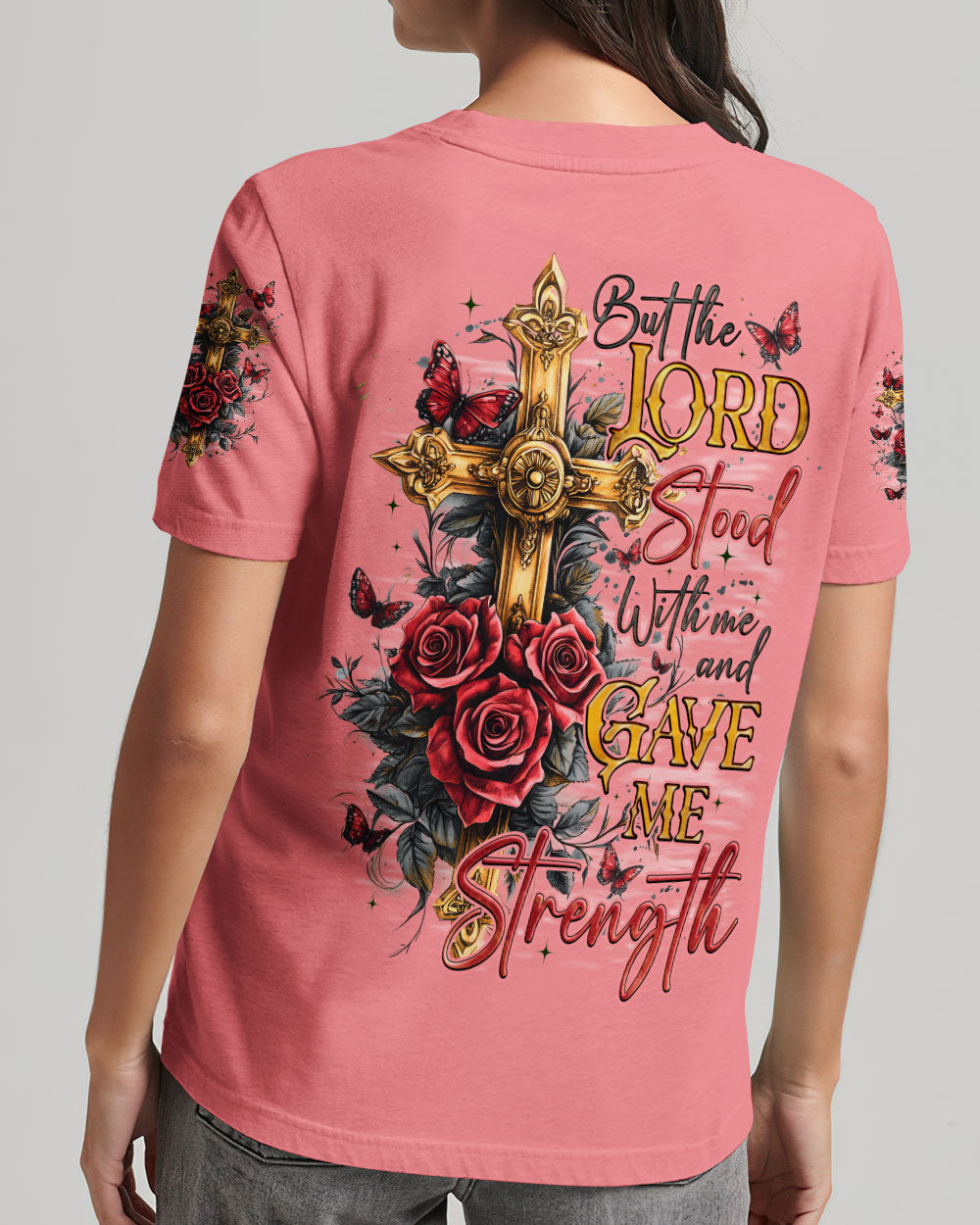 Lord Stood With Me Women's All Over Print Shirt - Tyqy1301251