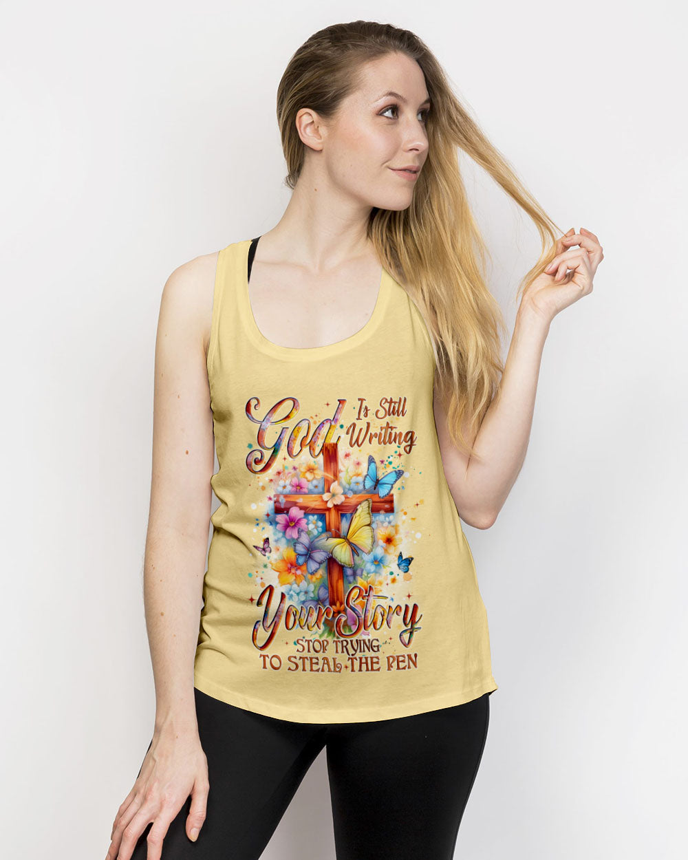 God Is Still Writing Your Story Women's All Over Print Shirt - Tyqy1302254