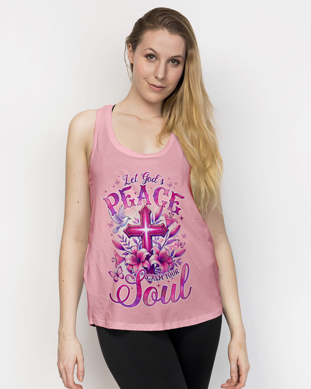 Let God's Peace Calm Your Soul Women's All Over Print Shirt - Tyqy1303251