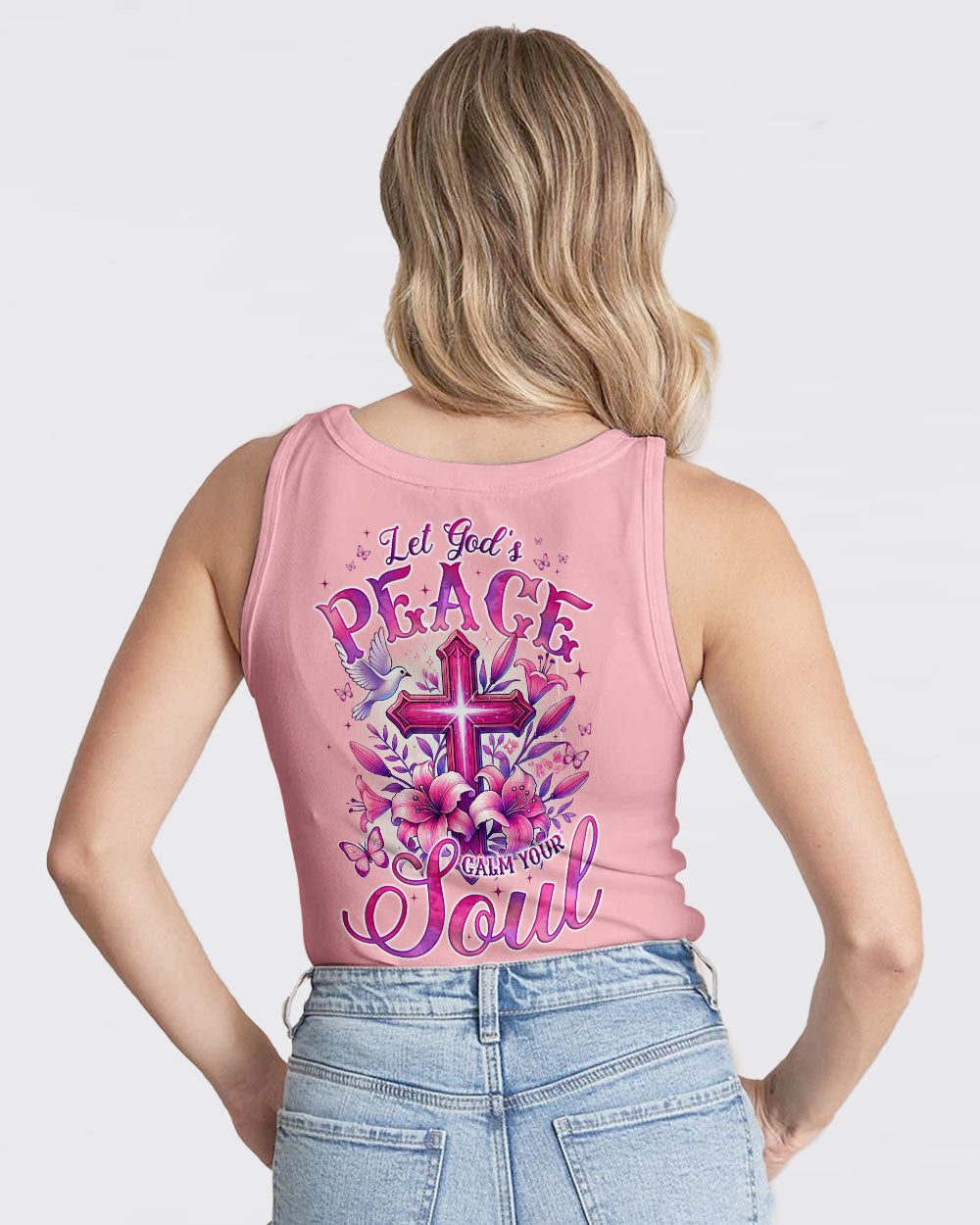 Let God's Peace Calm Your Soul Women's All Over Print Shirt - Tyqy1303251