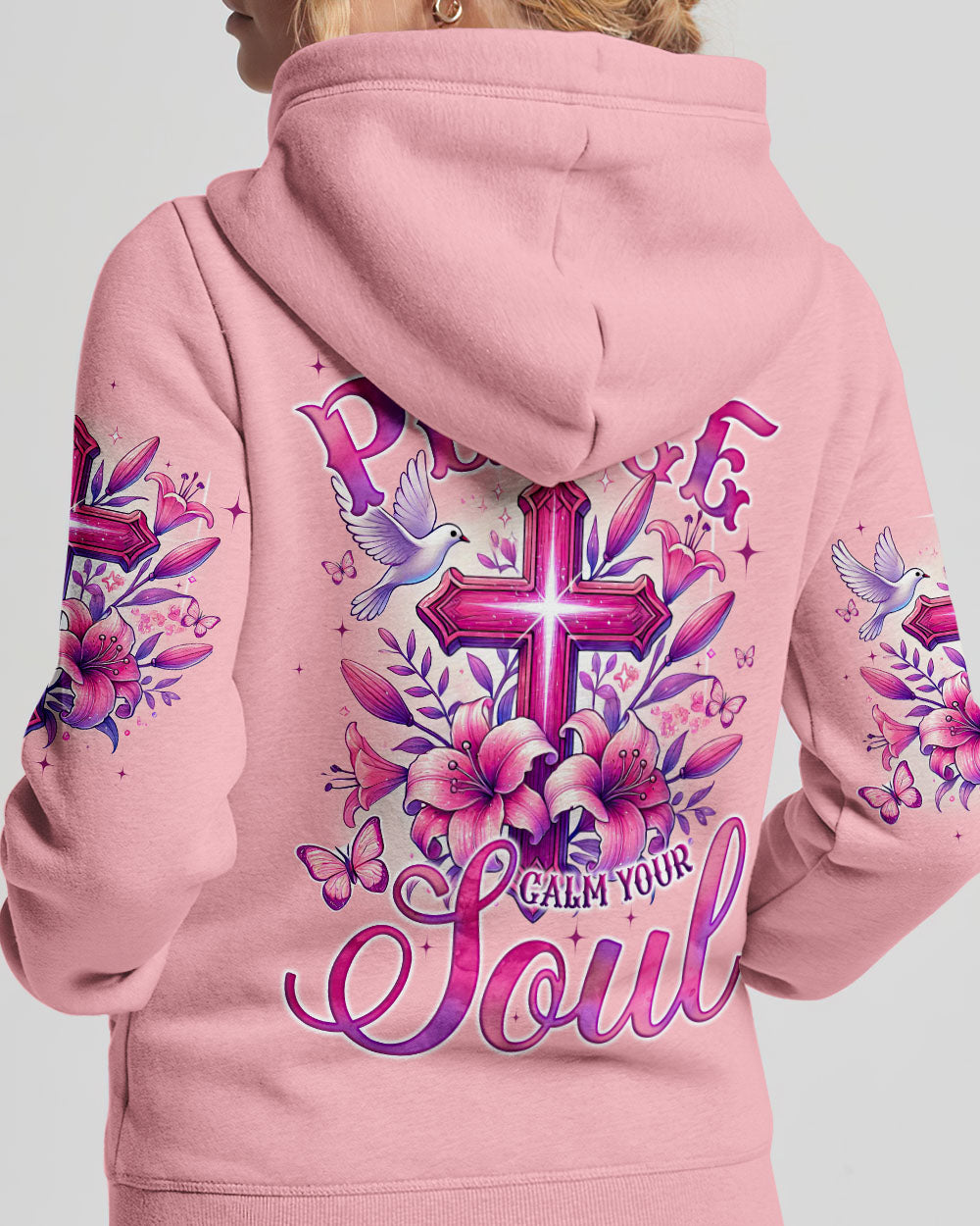 Let God's Peace Calm Your Soul Women's All Over Print Shirt - Tyqy1303251