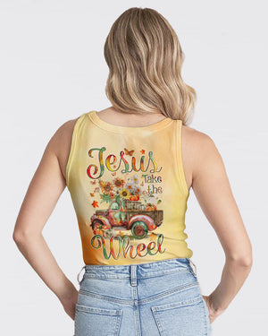 Jesus Take The Wheel Autumn Truck All Over Print Shirt - Tyqy1308242