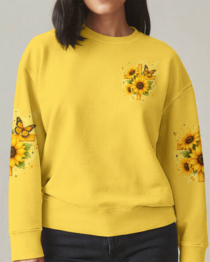 Lord Stood With Me Sunflower Women's All Over Print Shirt - Tyqy1310251