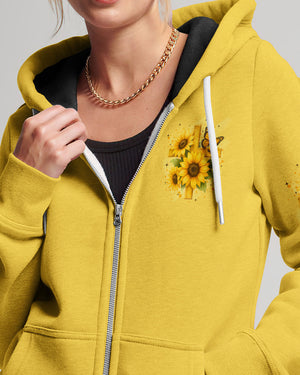 Lord Stood With Me Sunflower Women's All Over Print Shirt - Tyqy1310251