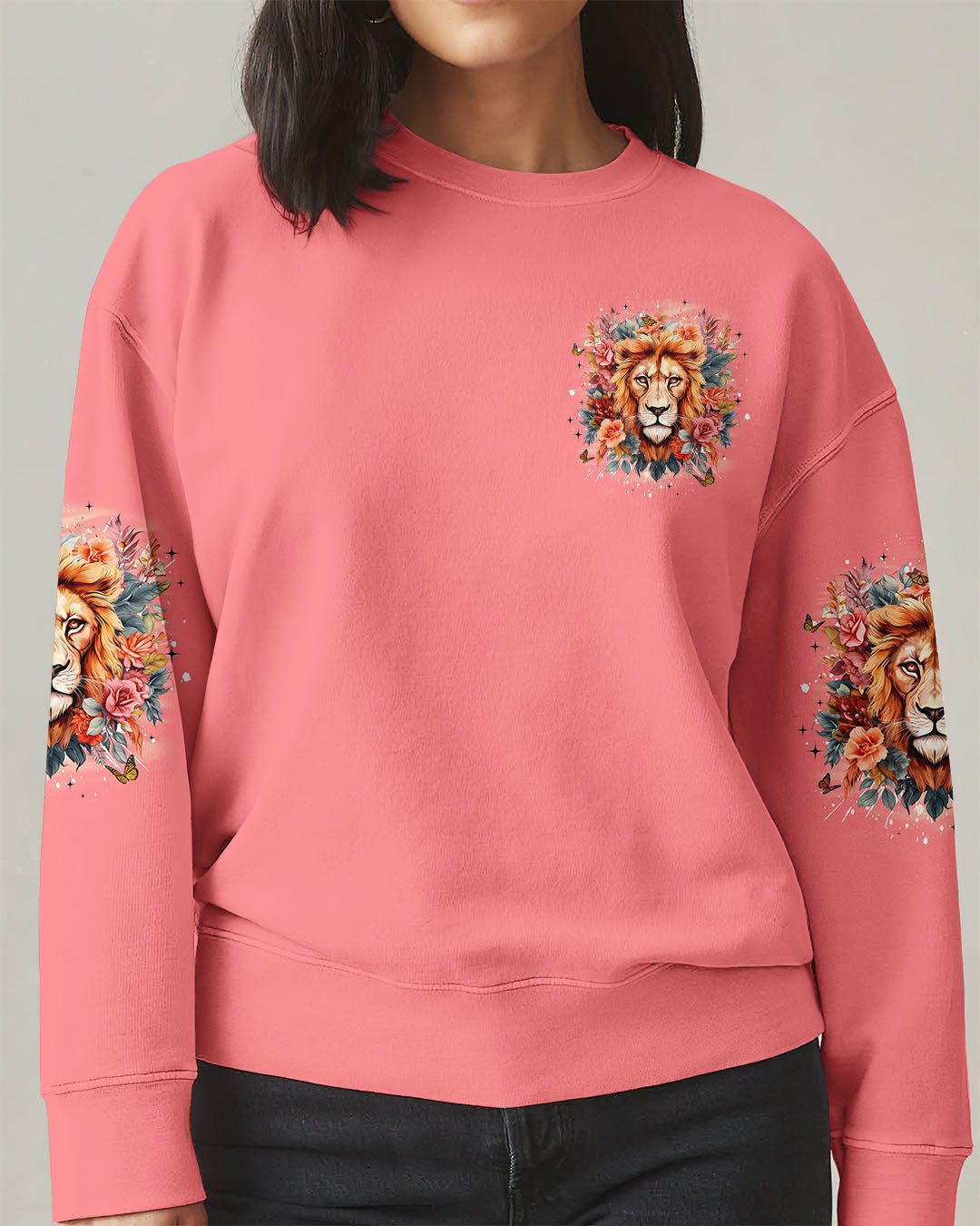 Blessed By God Lion Women's All Over Print Shirt - Tyqy1312252