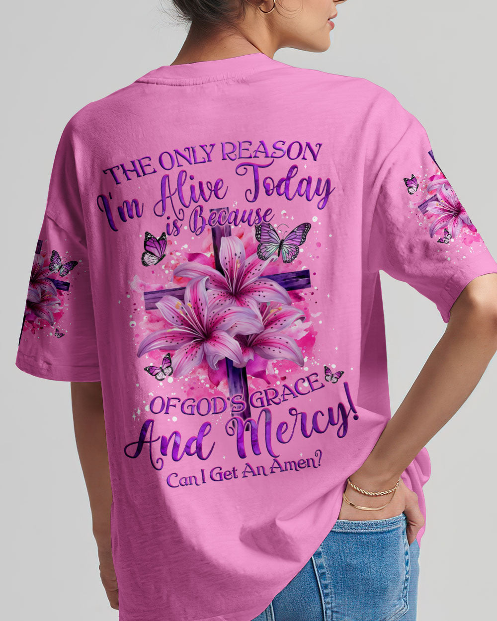 God's Grace And Mercy Women's All Over Print Shirt - Tyqy1406241