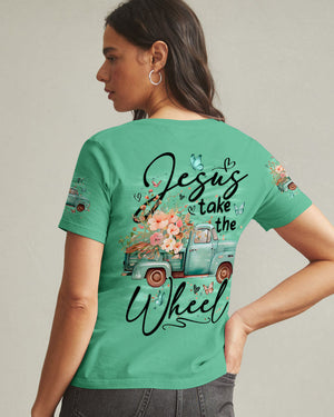 Jesus Take The Wheel Women's All Over Print Shirt - Tyqy1410253