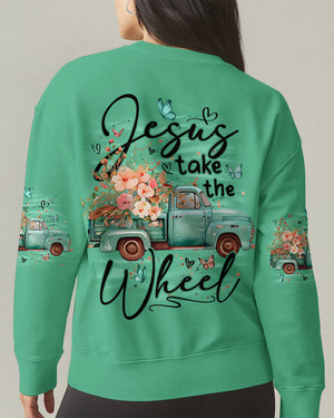 Jesus Take The Wheel Women's All Over Print Shirt - Tyqy1410253