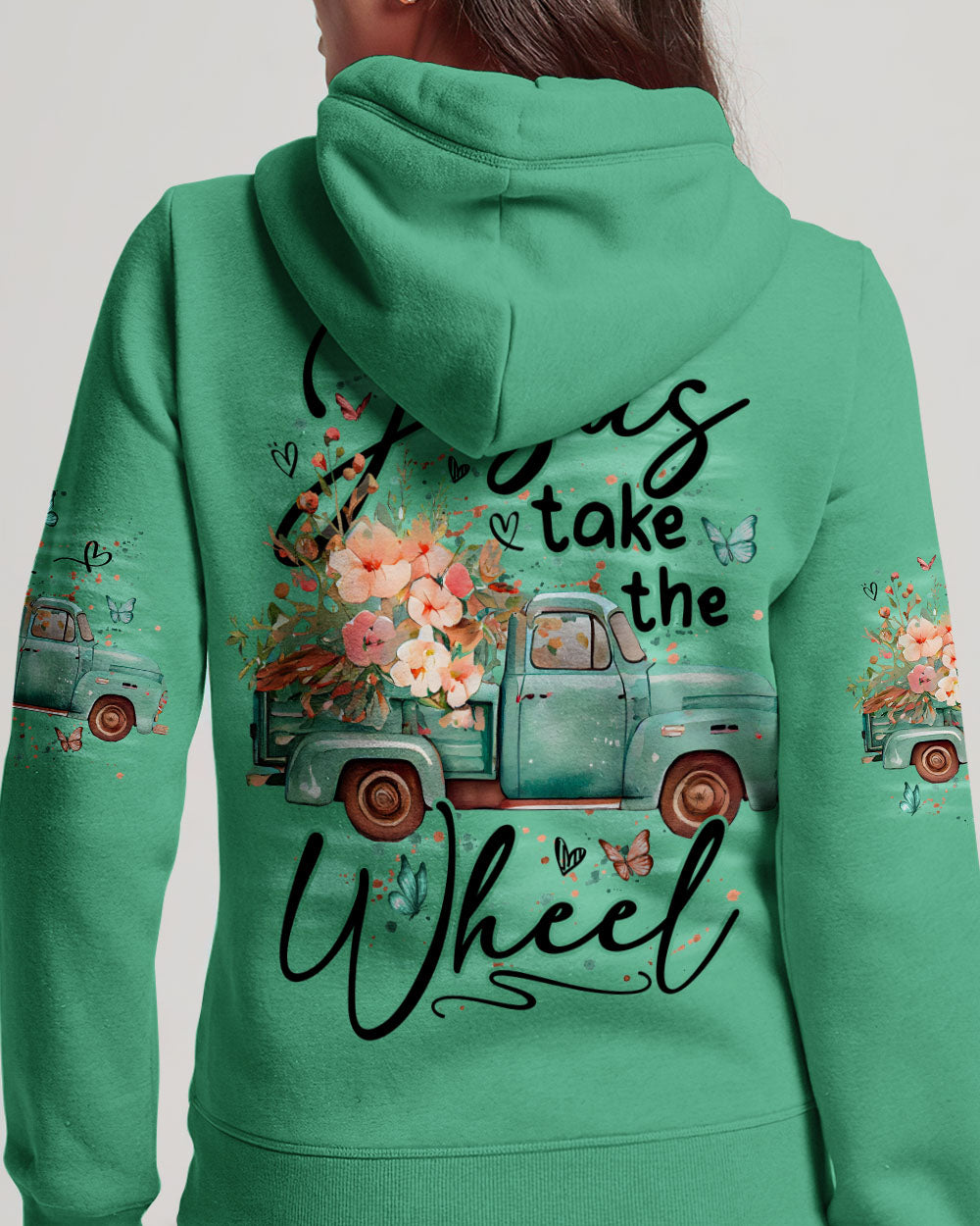 Jesus Take The Wheel Women's All Over Print Shirt - Tyqy1410253