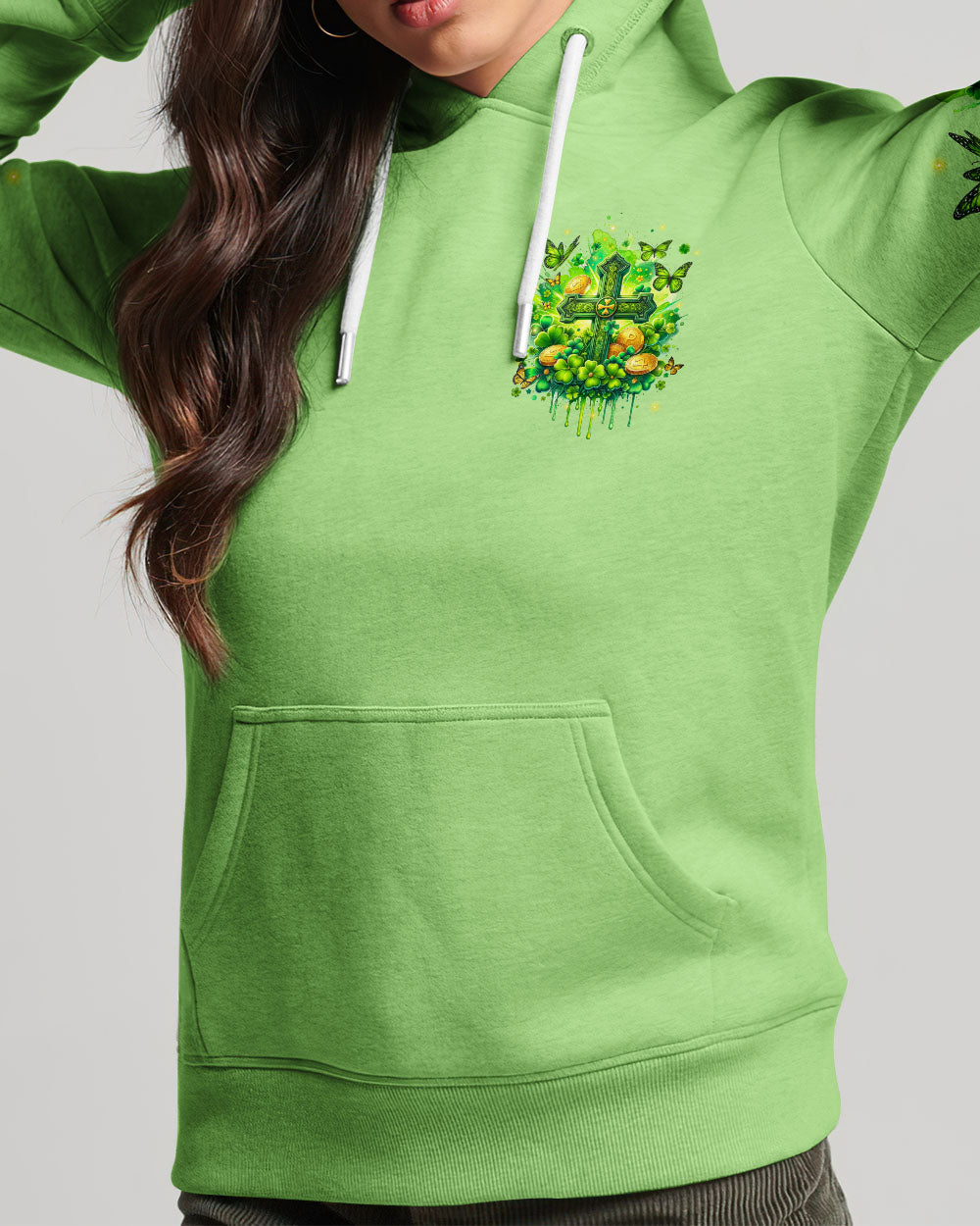 Not Lucky Simply Blessed Patrick's Day All Over Print Shirt - Tyqy1501243