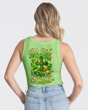Not Lucky Simply Blessed Patrick's Day All Over Print Shirt - Tyqy1501243