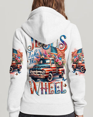 Jesus Take The Wheel Women's All Over Print Shirt - Tyqy1505252
