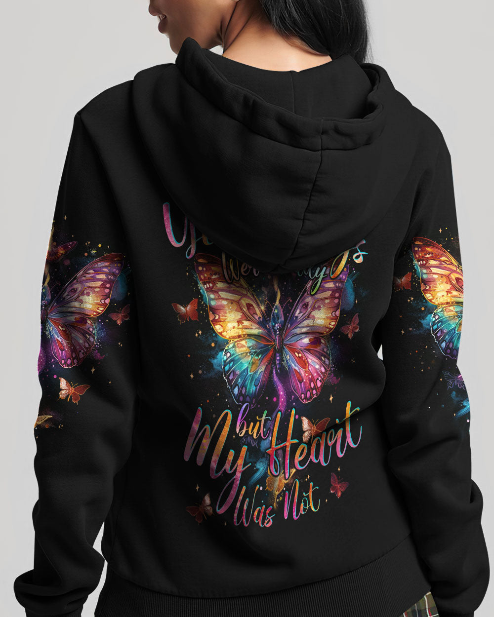 Your Wings And My Heart Butterfly Women's All Over Print Shirt - Tyqy1604243