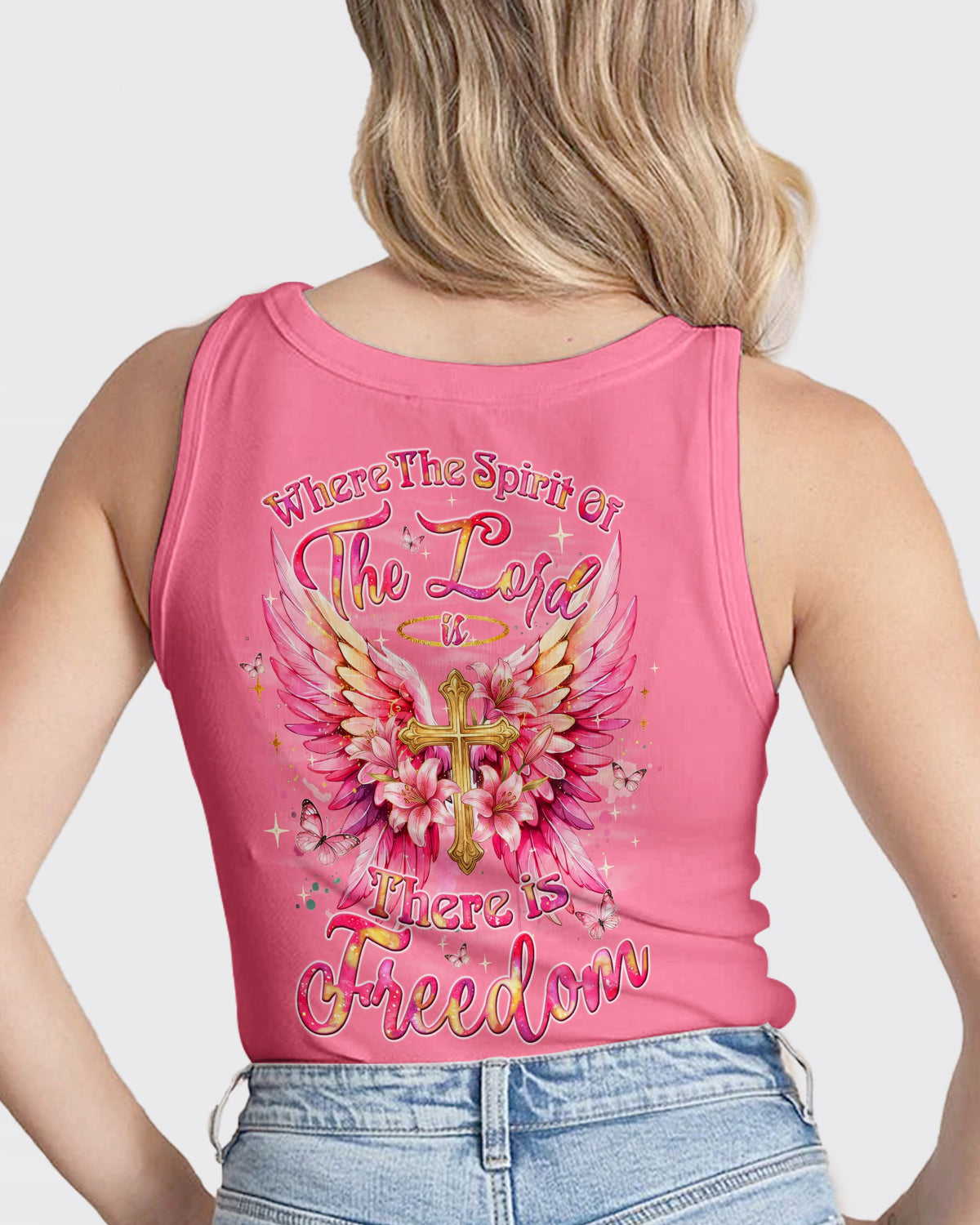 Where The Spirit Of The Lord Women's All Over Print Shirt - Tyqy1606264