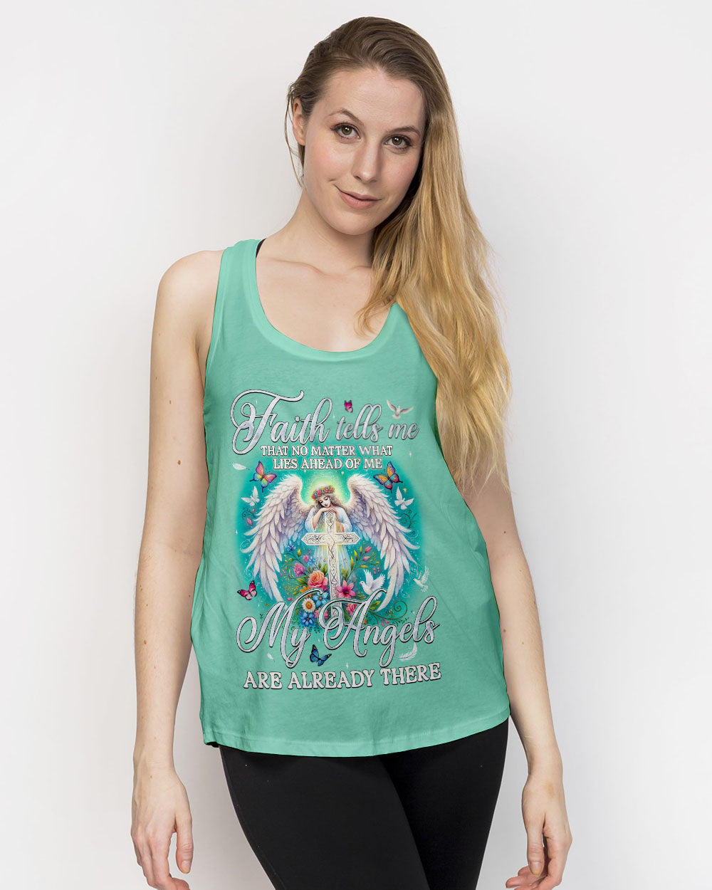 My Angels Are Already There Women's All Over Print Shirt - Tyqy1608241