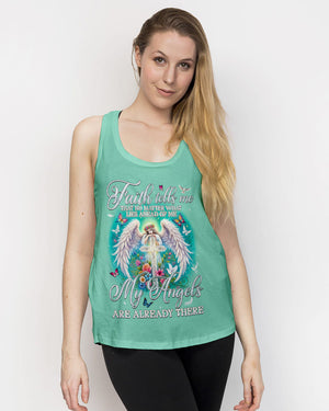My Angels Are Already There Women's All Over Print Shirt - Tyqy1608241