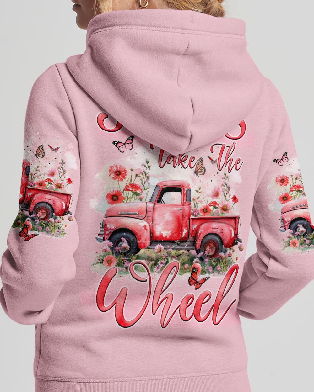 Jesus Take The Wheel Women's All Over Print Shirt - Tyqy1702242