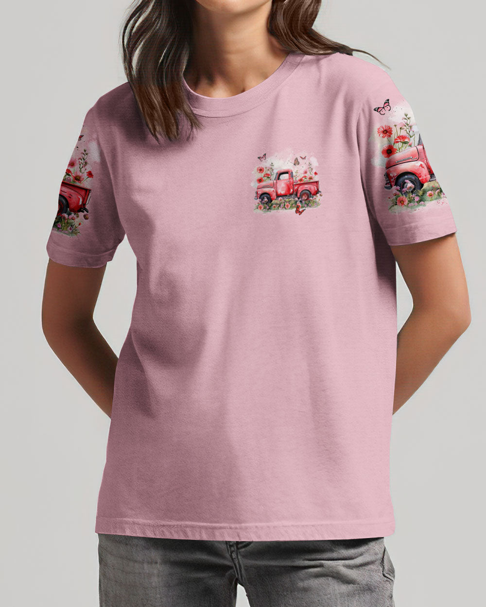Jesus Take The Wheel Women's All Over Print Shirt - Tyqy1702242