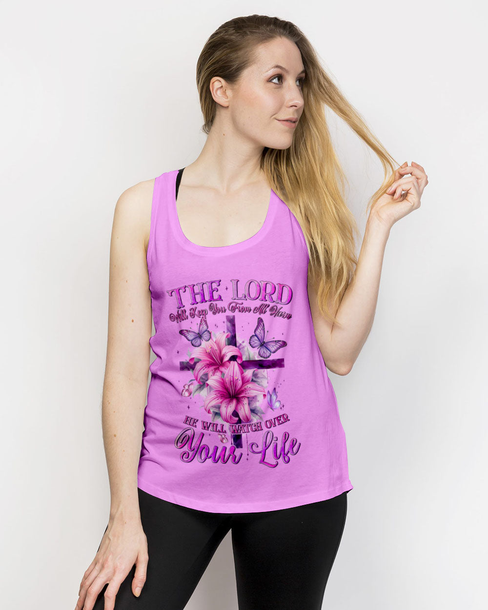 The Lord Will Keep You From All Harm Women's All Over Print Shirt - Tyqy1705243