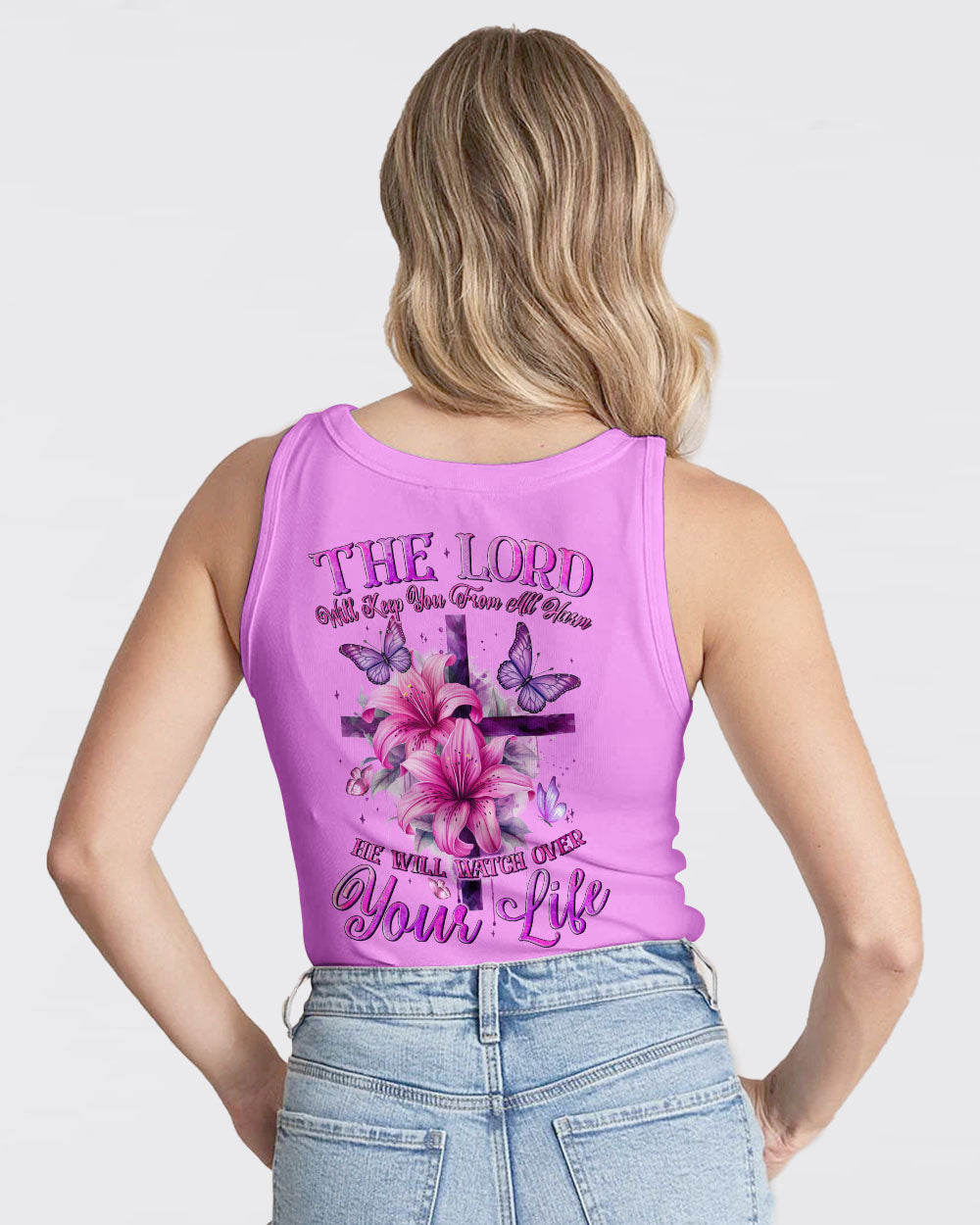 The Lord Will Keep You From All Harm Women's All Over Print Shirt - Tyqy1705243