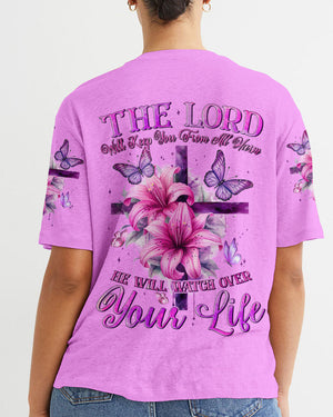 The Lord Will Keep You From All Harm Women's All Over Print Shirt - Tyqy1705243