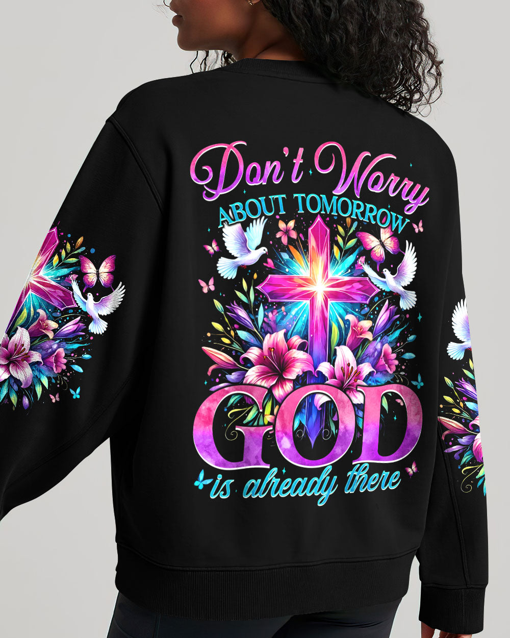 Do Not Worry About Tomorrow Women's All Over Print Shirt - Tyqy1707241