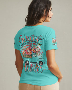 Jesus Take The Wheel Women's All Over Print Shirt - Tyqy1711251