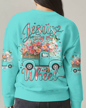 Jesus Take The Wheel Women's All Over Print Shirt - Tyqy1711251