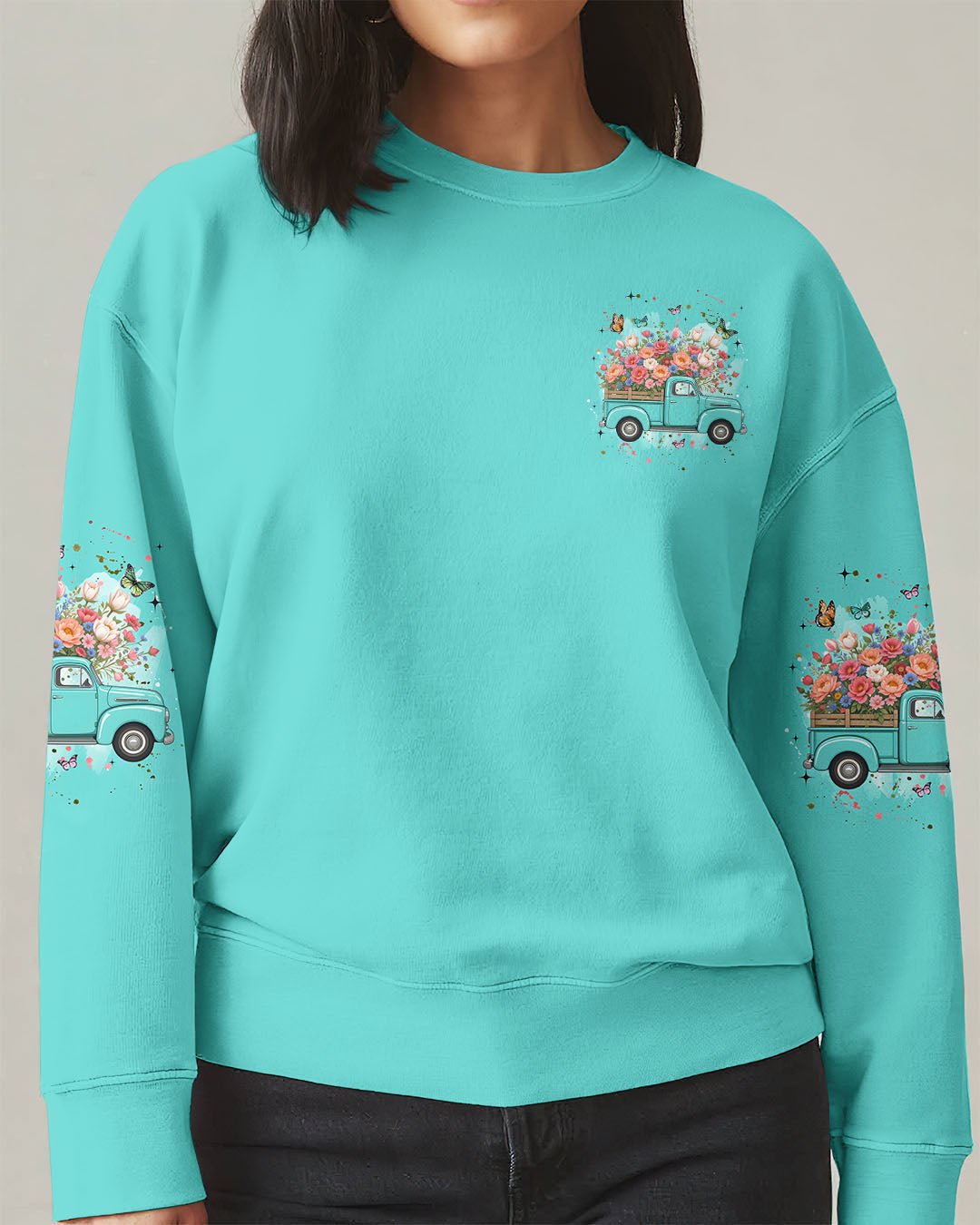 Jesus Take The Wheel Women's All Over Print Shirt - Tyqy1711251