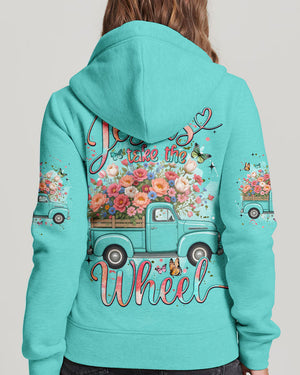 Jesus Take The Wheel Women's All Over Print Shirt - Tyqy1711251
