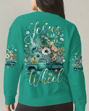 Jesus Take The Wheel Women's All Over Print Shirt - Tyqy1712252