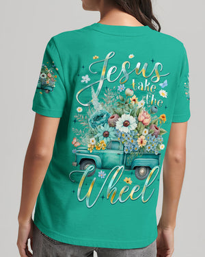 Jesus Take The Wheel Women's All Over Print Shirt - Tyqy1712252