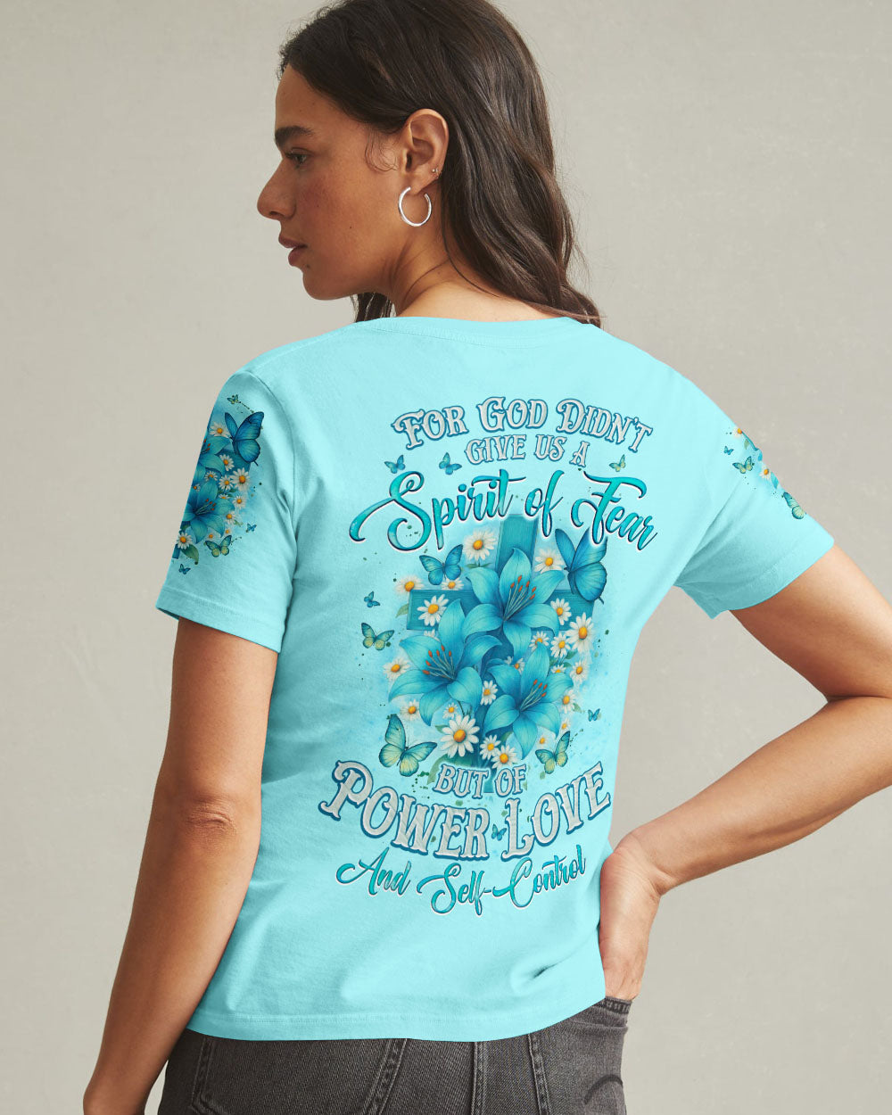Power Love And Self Control Women's All Over Print Shirt - Tyqy1804251