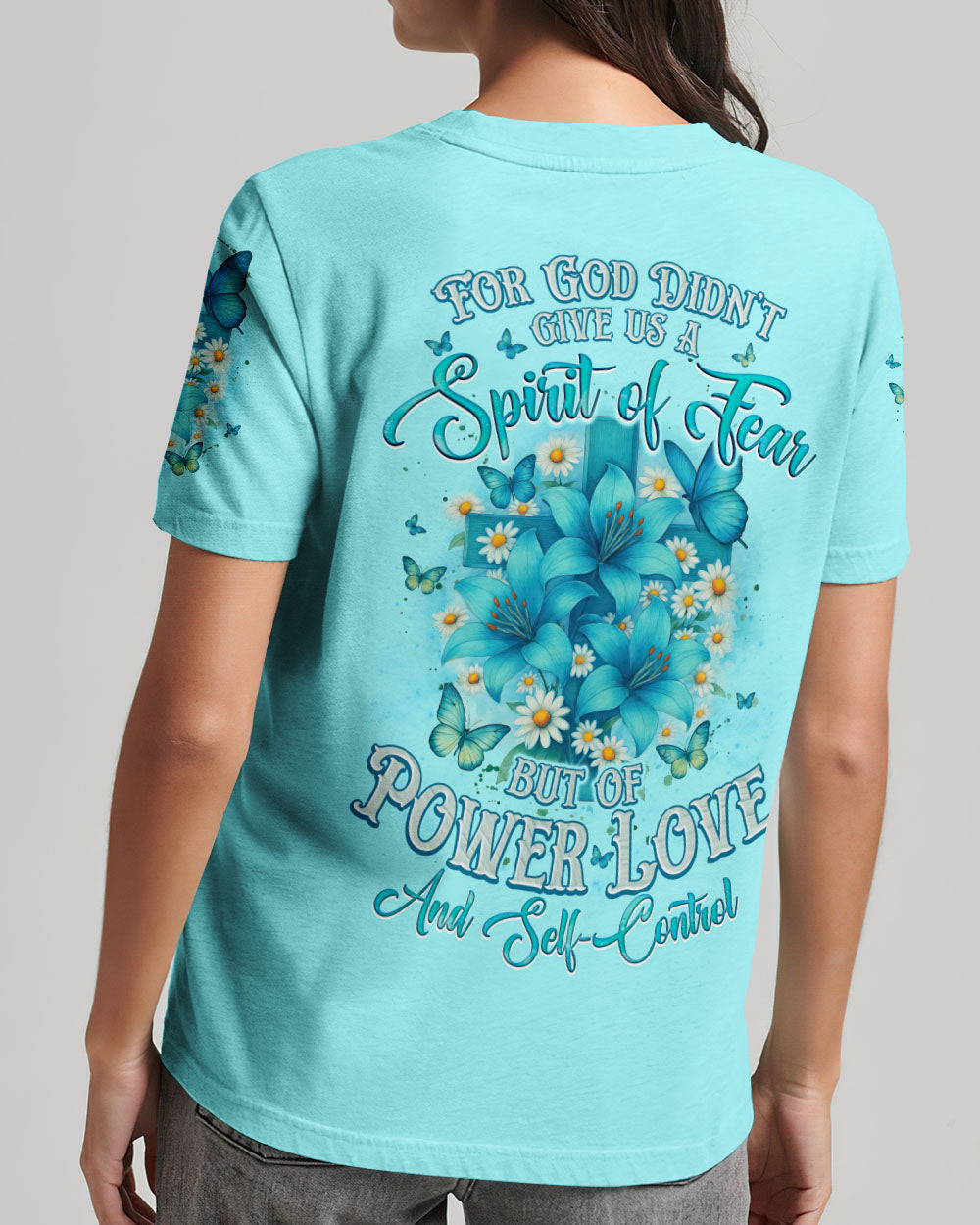 Power Love And Self Control Women's All Over Print Shirt - Tyqy1804251