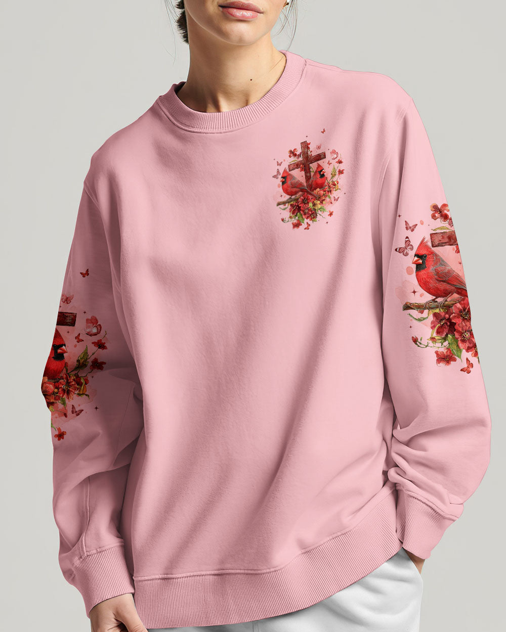 When Cardinals Appear Angels Are Near Women's All Over Print Shirt - Tyqy1812244