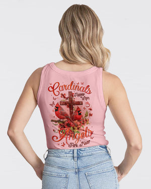 When Cardinals Appear Angels Are Near Women's All Over Print Shirt - Tyqy1812244