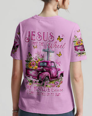 Jesus Take The Wheel Women's All Over Print Shirt - Tyqy1902241