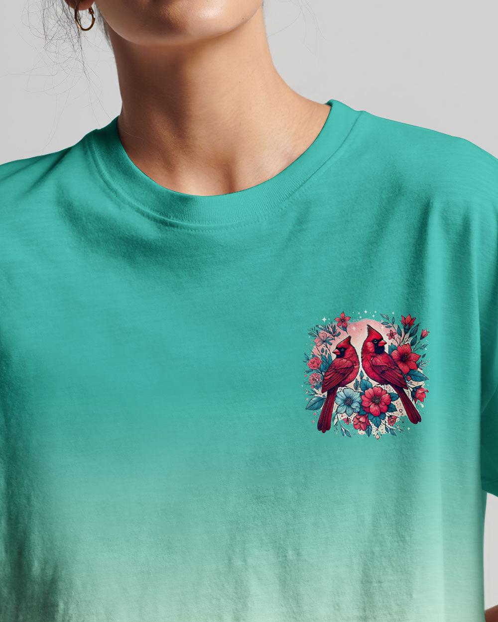 When Cardinals Appear Angels Are Near Women's All Over Print Shirt - Tyqy1902251