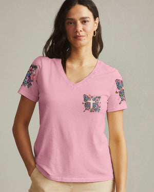 His Promises To Her Women's All Over Print Shirt - Tyqy1909242