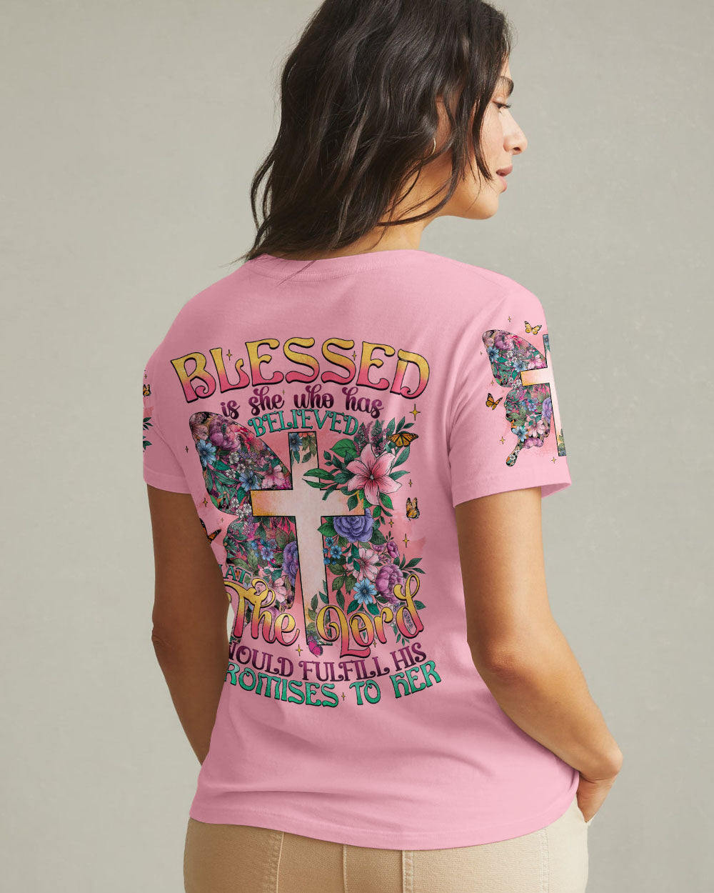 His Promises To Her Women's All Over Print Shirt - Tyqy1909242