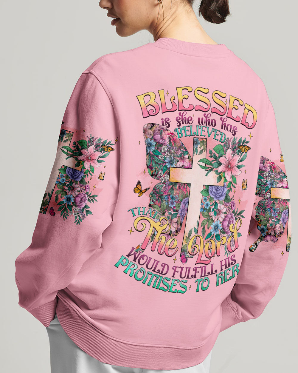 His Promises To Her Women's All Over Print Shirt - Tyqy1909242