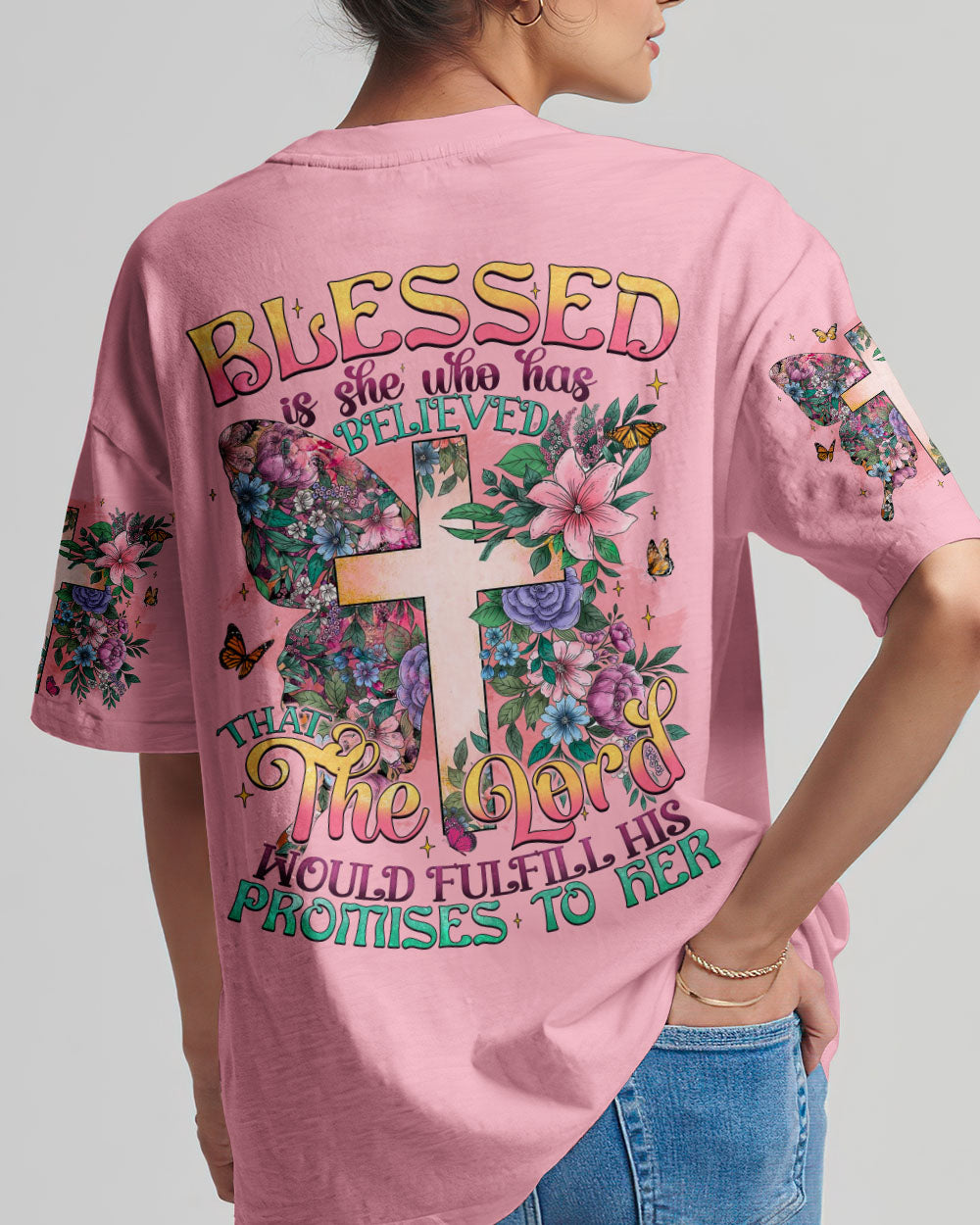 His Promises To Her Women's All Over Print Shirt - Tyqy1909242