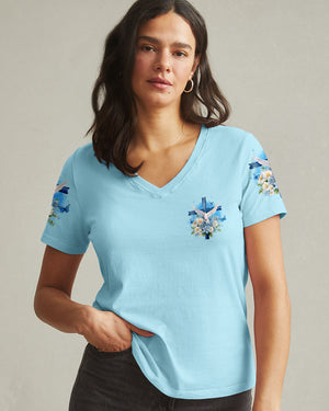 Because Of Jesus Women All Over Print Shirt - Tyqy1911243