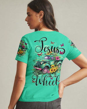 Jesus Take The Wheel Women's All Over Print Shirt - Tyqy2001254