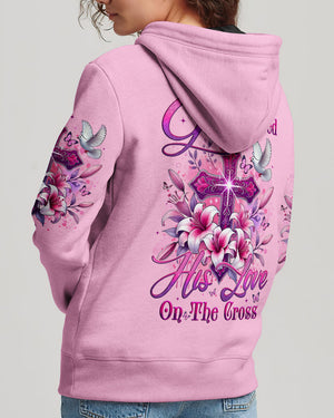 God Proved His Love On The Cross Women's All Over Print Shirt - Tyqy2002251