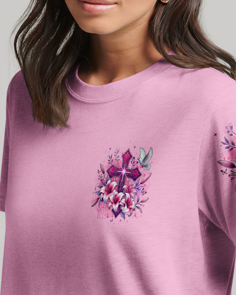 God Proved His Love On The Cross Women's All Over Print Shirt - Tyqy2002251